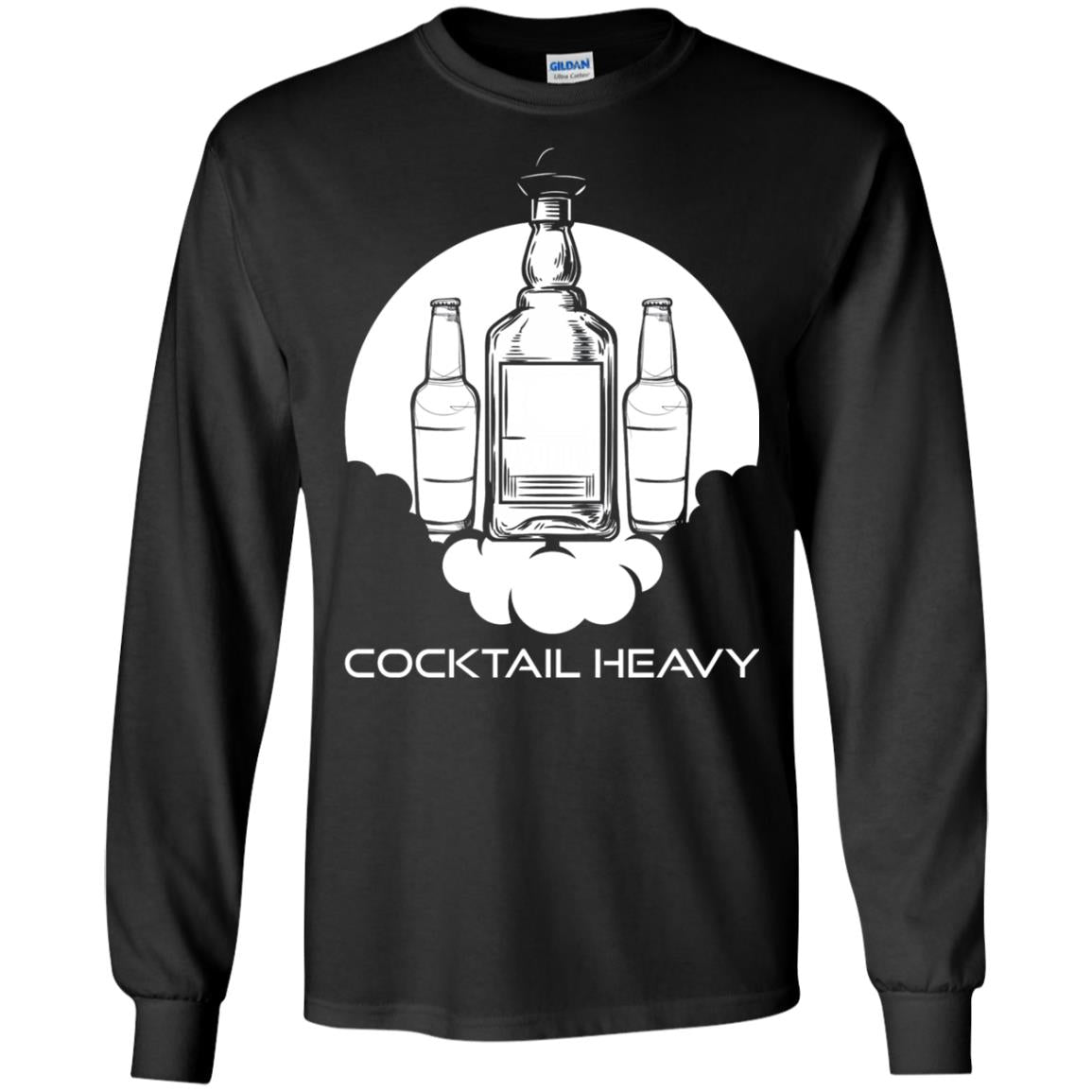 Cocktail Heavy T-shirt Black