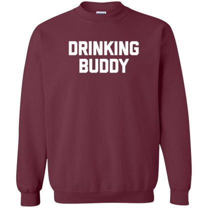 Drinking Buddy T-shirt Maroon