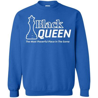Black Queen Proud Black Woman African American T-shirt Royal