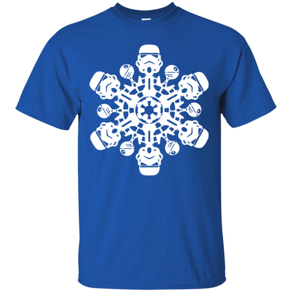 Christmas T-shirt Star Wars Stormtrooper Snowflake Royal