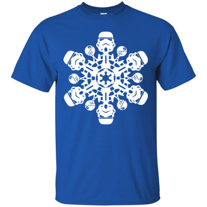 Christmas T-shirt Star Wars Stormtrooper Snowflake Royal