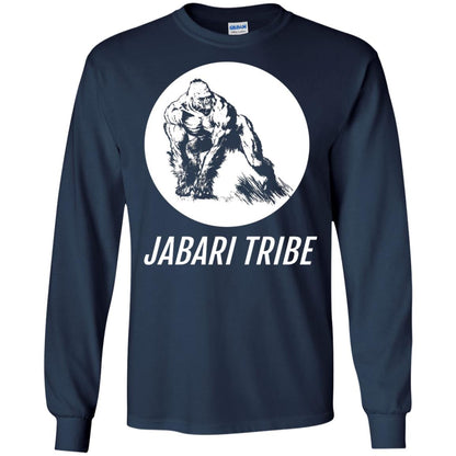 Jabari Tribe White Gorilla T-shirt Navy