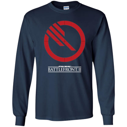Film T-shirt Battlefront Ii Inferno Squad Logo Graphic Navy