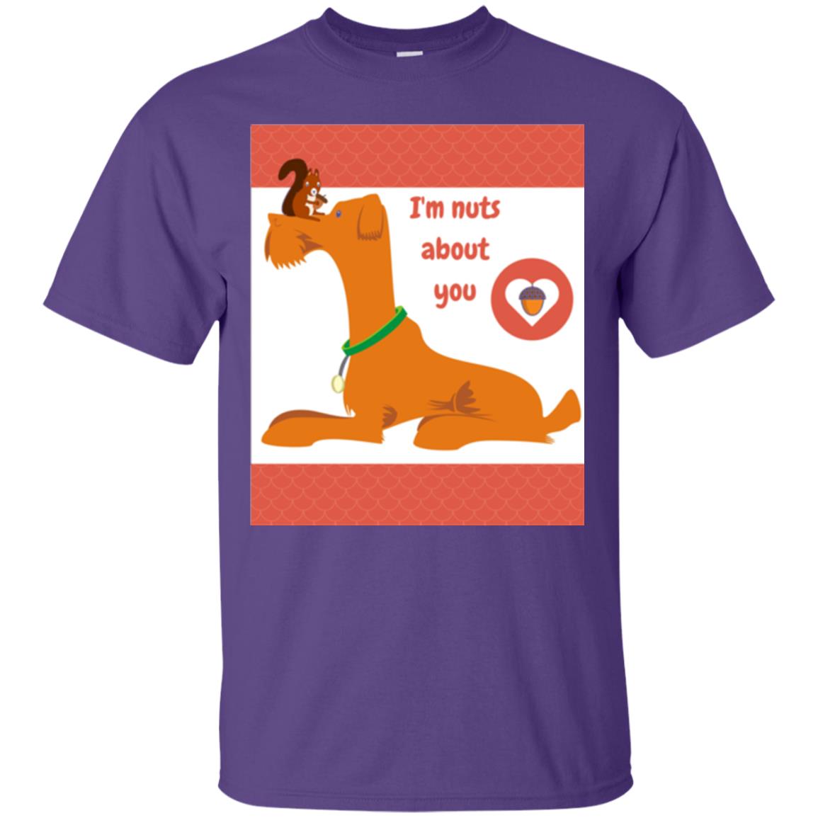 I_m Nuts About You T-shirt Purple