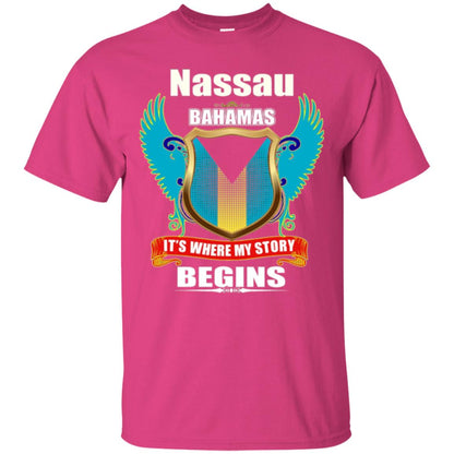 Bahamian T-shirt Nassau Bahamas T-shirt Heliconia