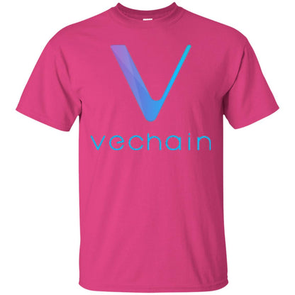 Vechain Ven Cryptocurrency Blockchain T-shirt Heliconia