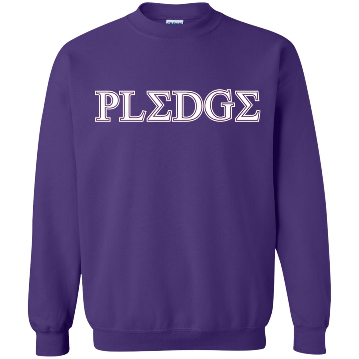 College Greek Life Pledge Fraternity Sorority Rush T-shirt Purple