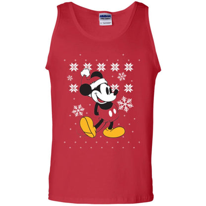 Christmas T-shirt Disney Mickey Mouse Red