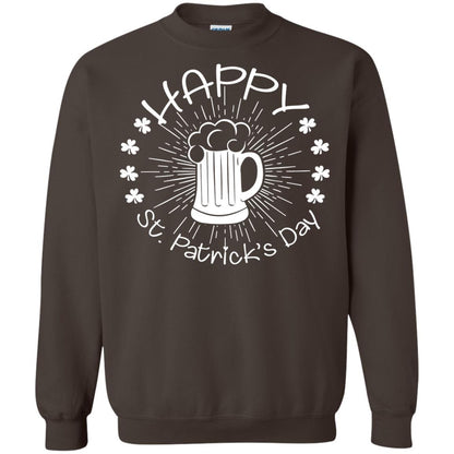 Drinking Team Happy St.patrick’s Day T-shirt Dark Chocolate
