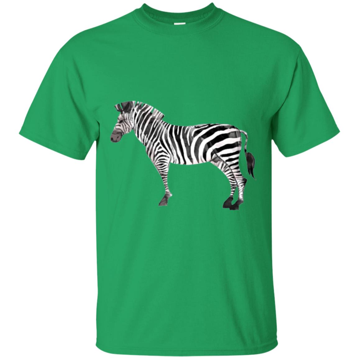 Awesome Zebra T-shirt Irish Green