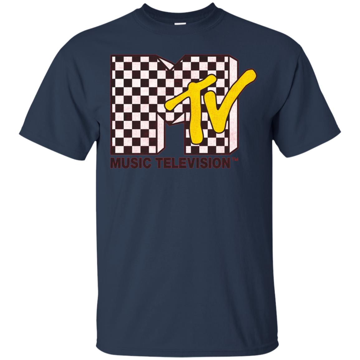 Logo Rock T-shirt Navy
