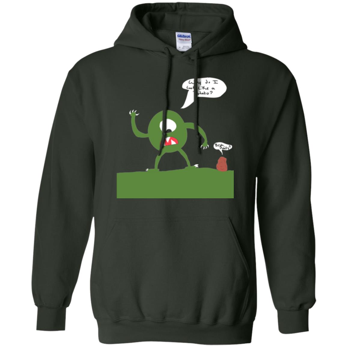 Why Do I Look Like A Potato T-shirt Forest Green