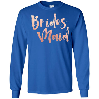 Bridal Shower Wedding Party Bridesmaid T-shirt Royal