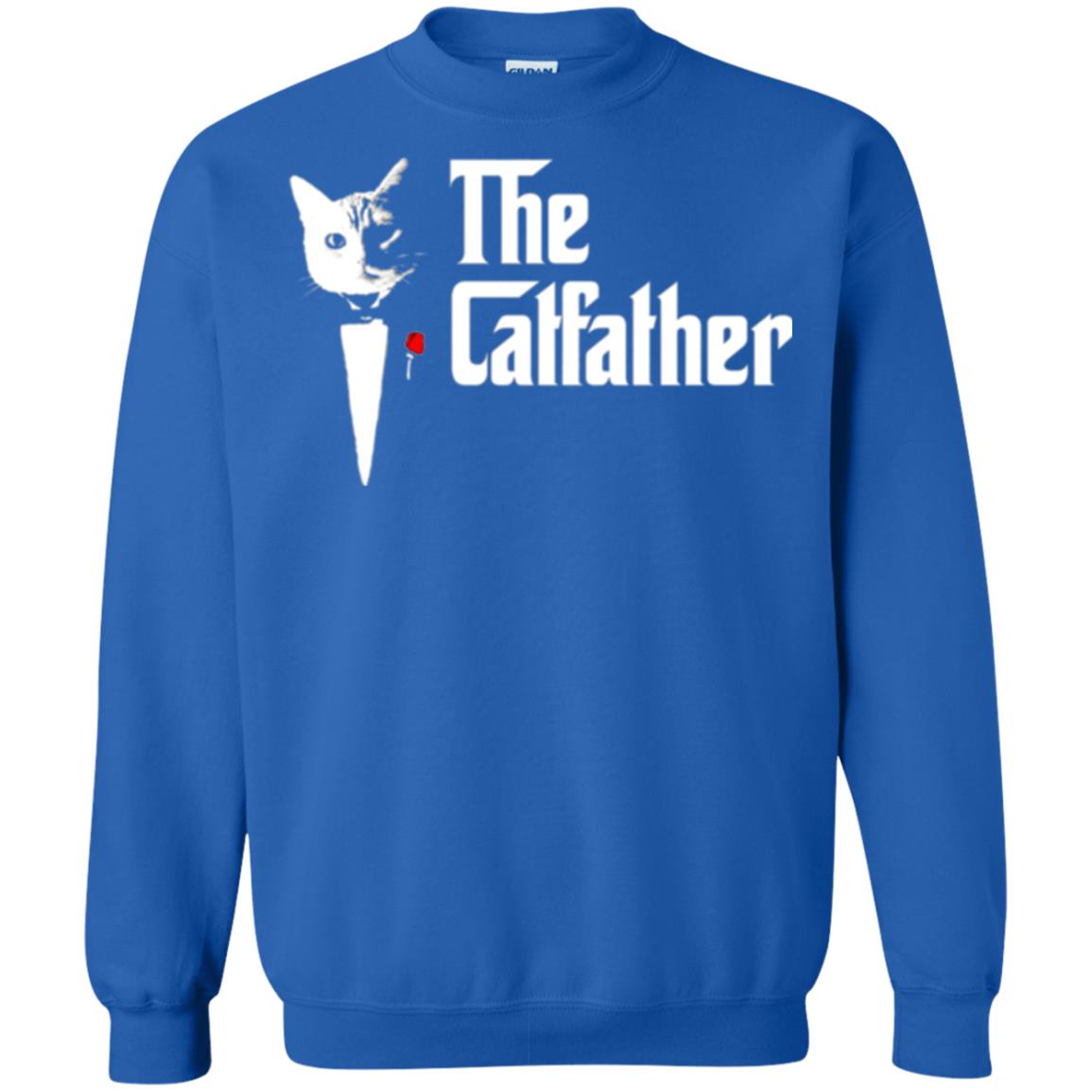 Daddy T-shirt The Catfather Royal