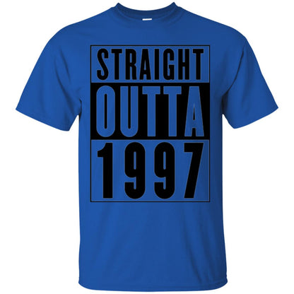 Straight Outta 1997 Cool 21st Birthday T-shirt Royal
