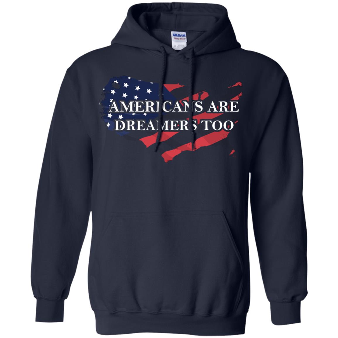 Americans Are Dreamers Too T-shirt Navy
