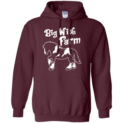 Big Wish Farm Horse Shirt Maroon