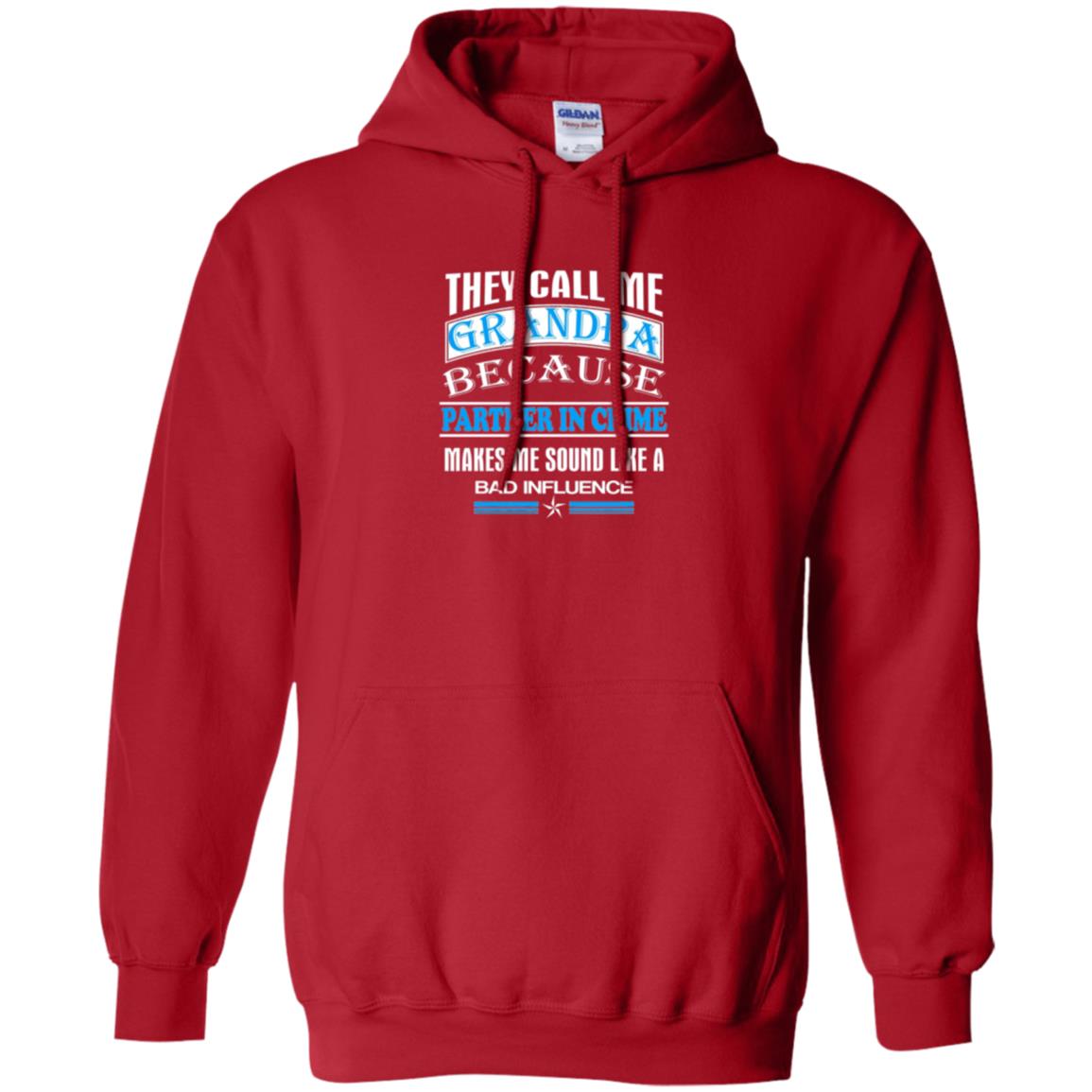Family T-shirt They Call Me Grandpa Red