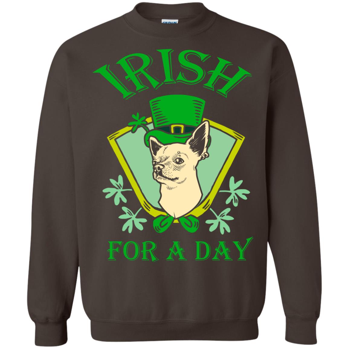 Saint Patrick's Day T-shirt Irish For A Day Dark Chocolate