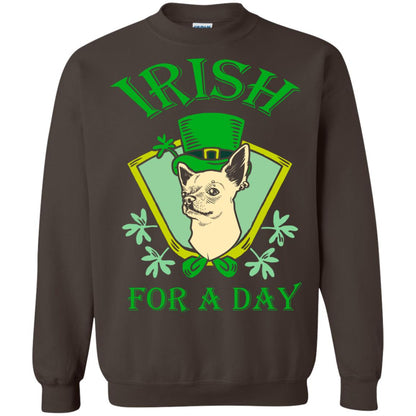 Saint Patrick's Day T-shirt Irish For A Day Dark Chocolate