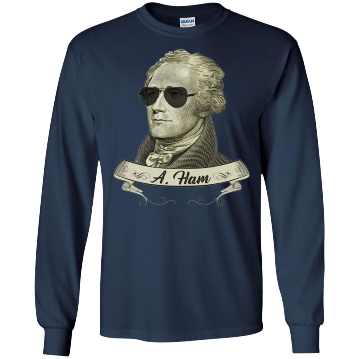 Funny Hamilton T-shirt Navy