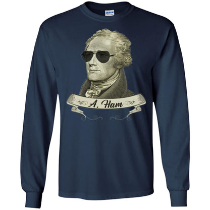Funny Hamilton T-shirt Navy
