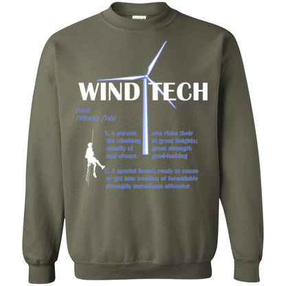 Wind Tech Definition T-shirt Military Green