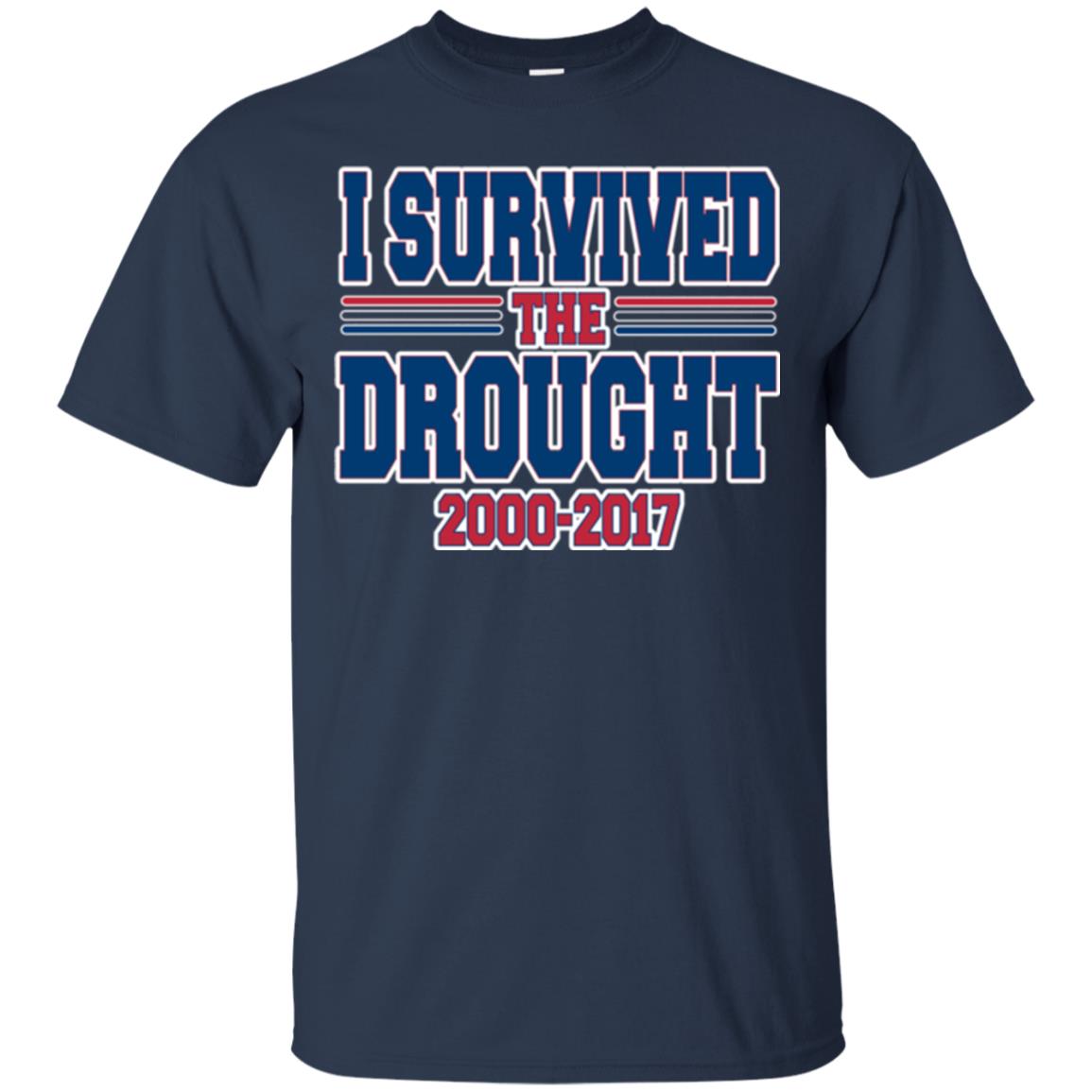 Buffalo Playoff T-shirt I Survived The Drought Navy