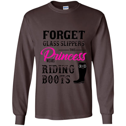 Forget Glass Slippers Princess Wears Riding Boots Dark Chocolate