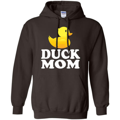 Duck Mom Funny Bird Lover T-shirt Dark Chocolate