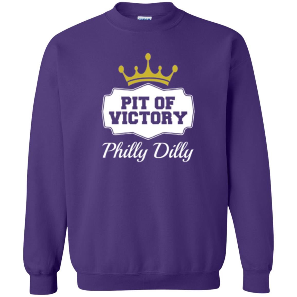 Football Lover T-shirt Philly Dilly Pit Of Victory T-shirt Purple