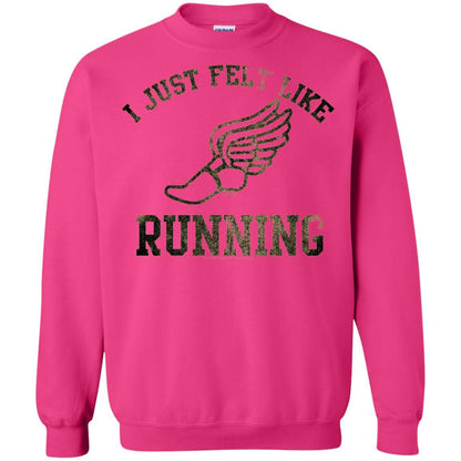Movie T-Shirt I Just Felt Like Running Heliconia