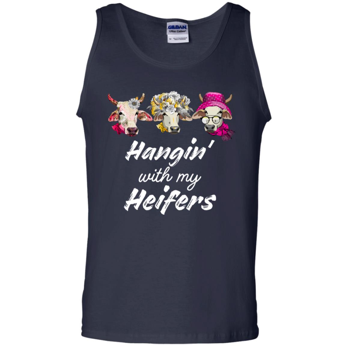 Hangin' With My Heifers Shirt Navy