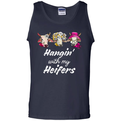 Hangin' With My Heifers Shirt Navy