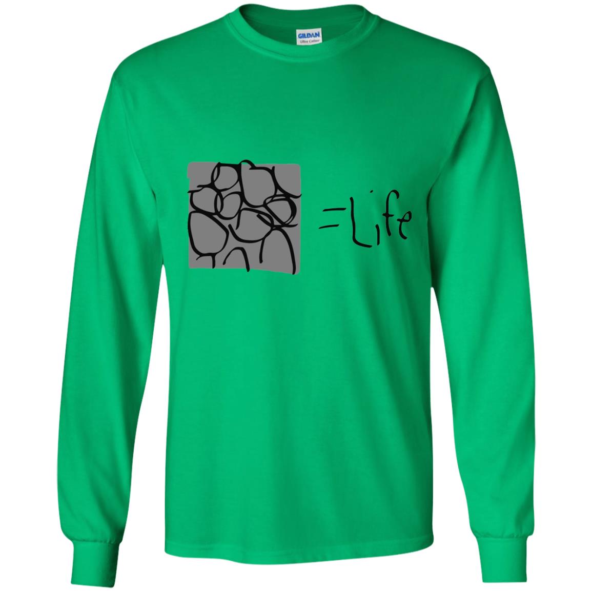 Cobblestone Equals Life Video Game Gamers Shirt Irish Green