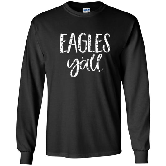 Eagles Y_all Flying Eagles T-shirt Black