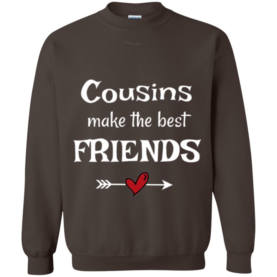 Cousins Make The Best Friends T-shirt Dark Chocolate