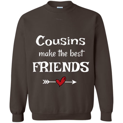 Cousins Make The Best Friends T-shirt Dark Chocolate