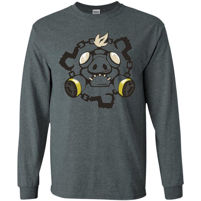 Overwatch Roadhog Chains Spray T-shirt Dark Heather