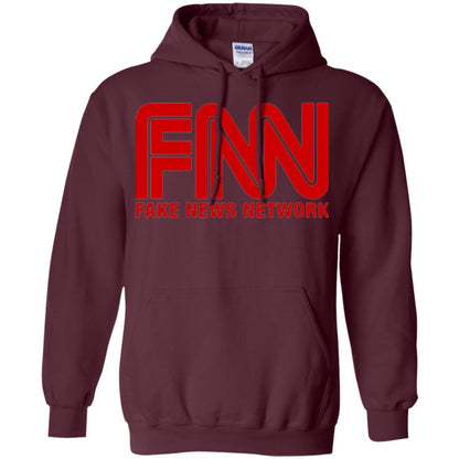 Anti Trump T-shirt Fnn Fake News Network T-shirt Maroon