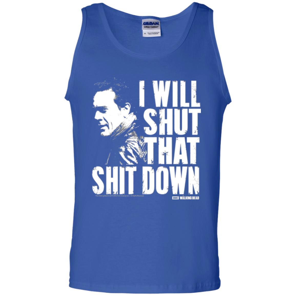 Film T-shirt I Shut That Shit Down Royal