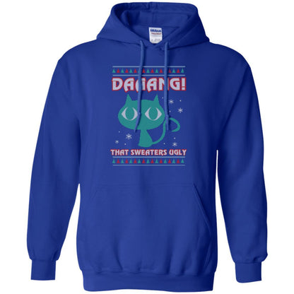 Cat Lovers T-shirt Daaang! That Sweaters Ugly Royal