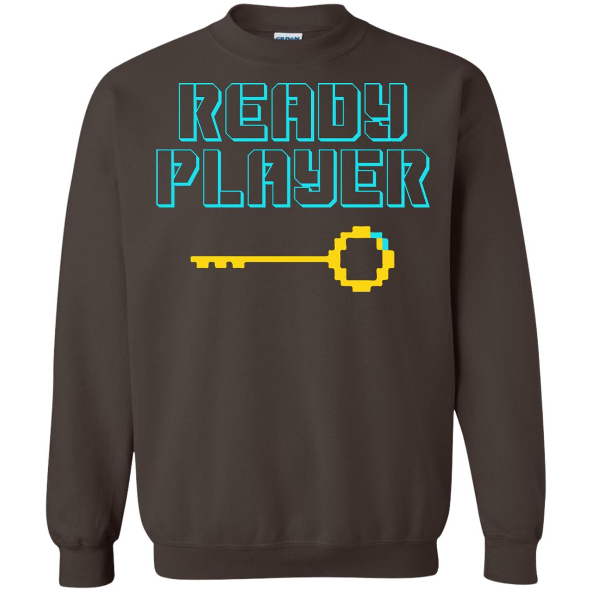 Ready Player Gamer T-shirt Dark Chocolate