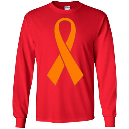 Orange Ribbon Gun Violence Awareness Anti Gun T-shirt Red