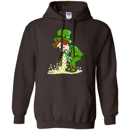 Saint Patty's Day Leprechaun St. Patricks Day T-shirt Dark Chocolate