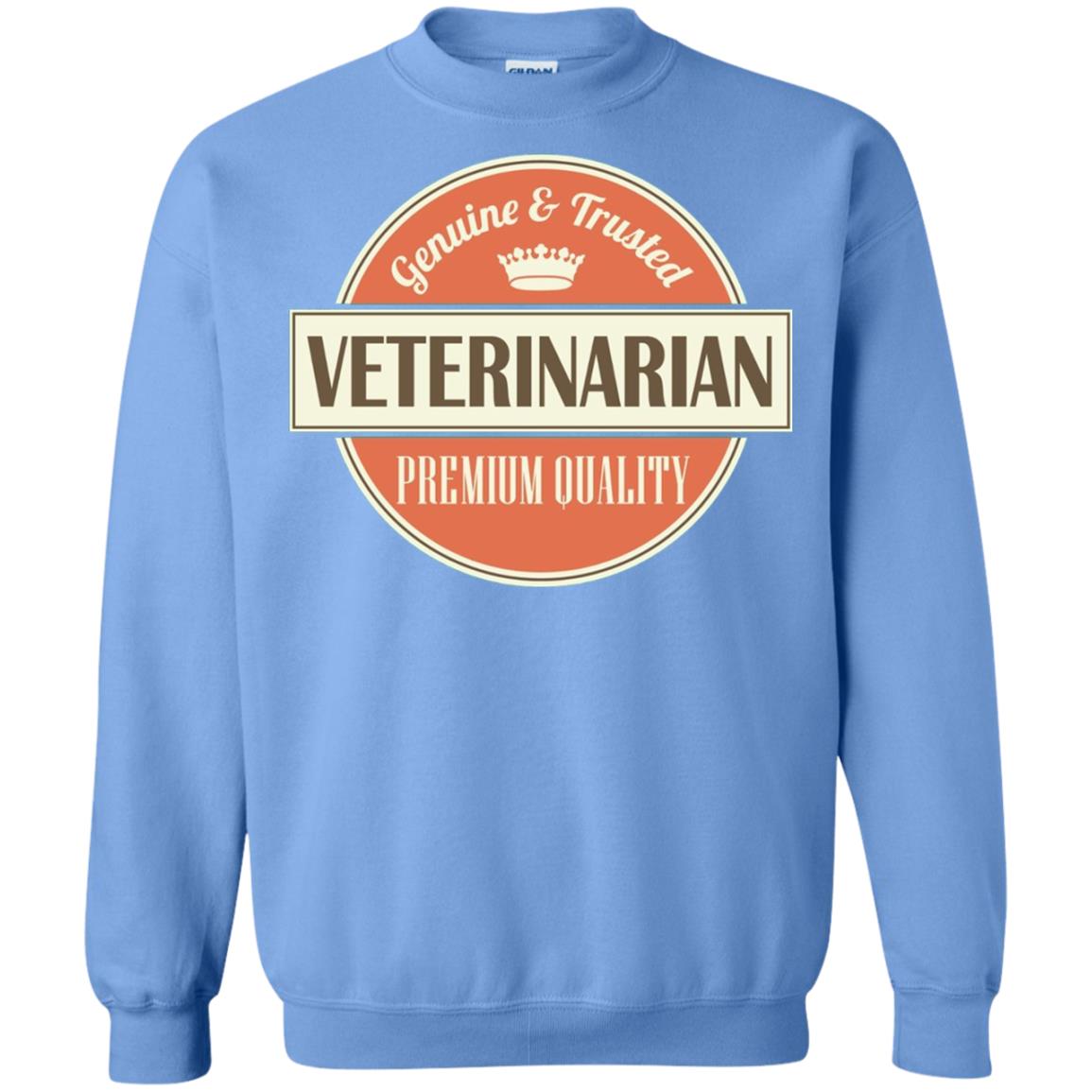 Veterinarian T-shirt Genuine And Trusted Permium Quality Carolina Blue