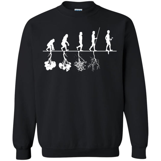 Evolution Tree Of Human Life Thinking Save Environment Shirt Black