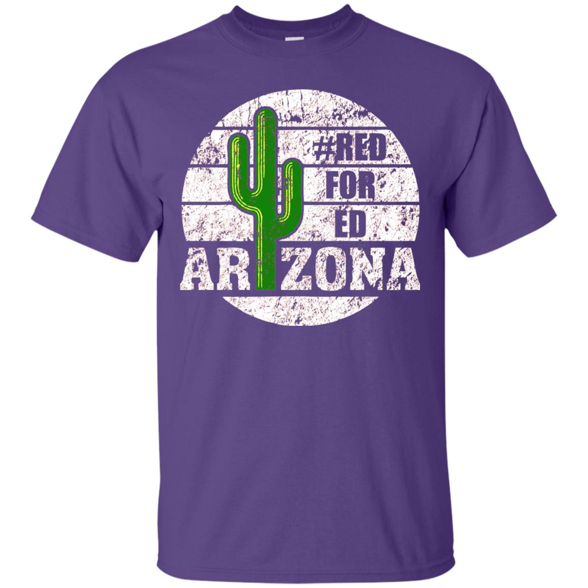 Vintage Red For Ed Arizona Cactus Lover Shirt Purple