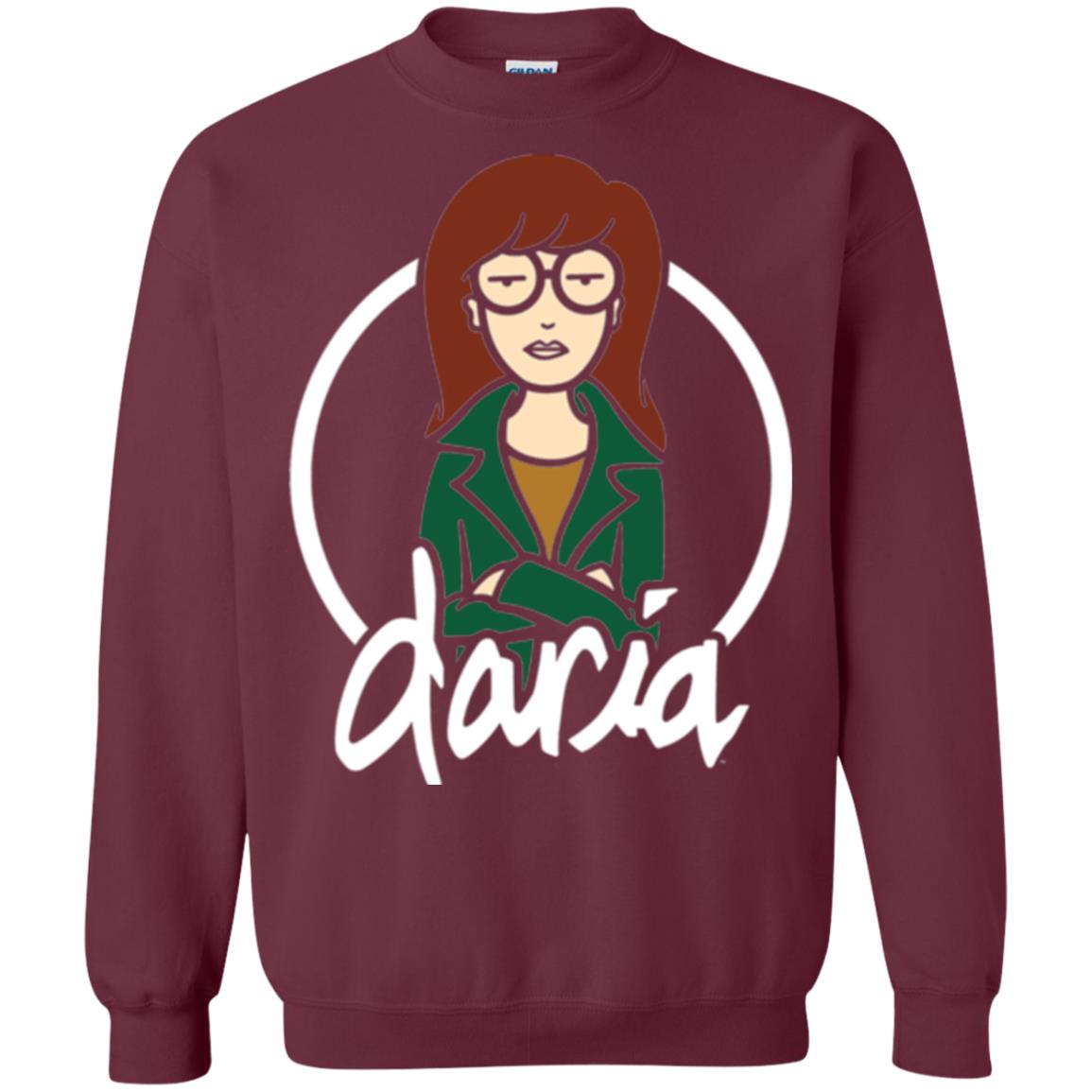 Mtv Daria T-shirt Mad At The World Maroon