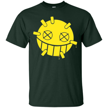 Overwatch Junkrat Smiley Spray T-shirt Forest Green